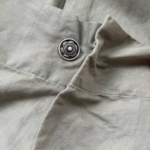 Khaki/Grey linen mix Sarah Pacini Skirt. Size 0. Tags removed. 10/10 condition. - Picture 5 of 7